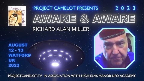 RICHARD ALAN MILLER LIVE ON VIDEO - AWAKE & AWARE 2023