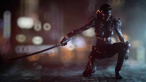 Epic Dark Sci Fi Music – Female Cyborg Warrior
