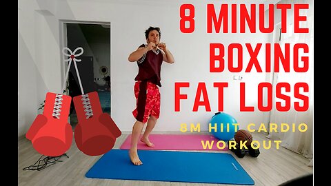 Boxing Blitz: 8-Minute Intense Home Workout