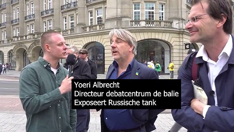 De Balie directeur Yoeri Albrecht van het debatcentrum viel op vrijdag 26 mei 2023 journalist Robert Scholte aan na een kritische vraag!