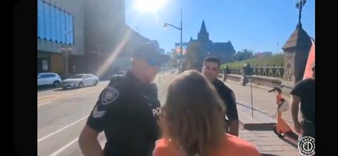 Here's what happened in Ottawa that led to an elderly protester being tased by Ottawa Police