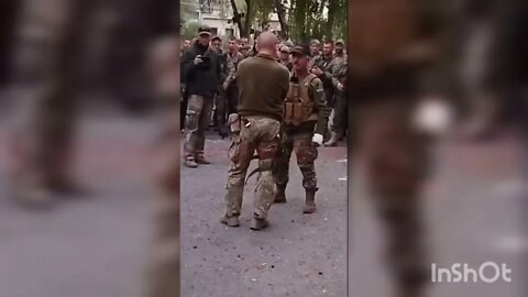 UAF soldiers mock his superior after they were promised the supply vehicles, but not given