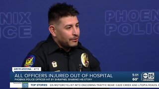 All Phoenix police officers injured out of hospital