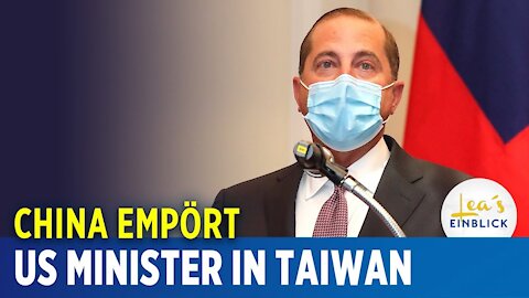 Ranghöchster US-Besuch seit 40 Jahren in Taiwan | China droht mit Kampfflugzeugen