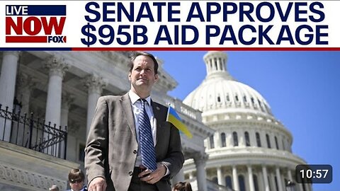 Isreal-Ukraine foreign aid: Senate passes $95B package, Beiden to sign