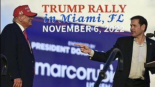 President Trump Rally in Miami, FL — November 6, 2022