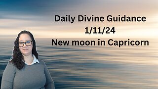 Daily Tarot - New Moon in Capricorn Energy Update