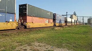 Union Pacific intermodal on CSX Toledo sub southbound