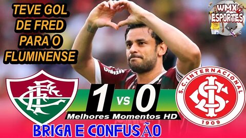 BRIGA E CONFUSÃO _ Fluminense x Internacional _ Melhores Momentos Brasileirão _ 24-11-21