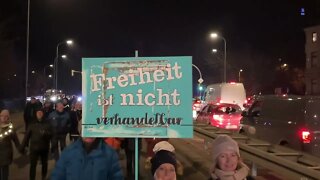 Waren-Müritz - Start und Rückkehr vom Aufzug 28.11.2022