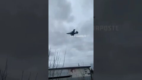 🇷🇺Полёт пары Су-25 на малой высоте на Донбассе