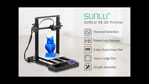 Sunlu S8+ Review and First Print