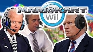 US Presidents Play Mario Kart Wii