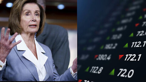 Nancy Pelosi brushes off questions regarding Members of Congress to trade stock