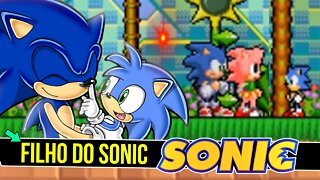 HISTORIA do FILHO do SONIC | Sonic JR #shorts