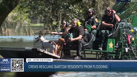 Bartow first responders rescue residents from rising Peace River