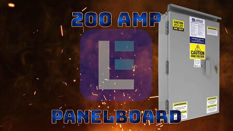 200A Power Panelboard, 3PH Main Breaker Panel, 6 Circuit, 480Y/277