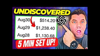 Affiliate Marketing: The ONLY Video You Need To Make $1,238 In One Day! (UNDISCOVERED STRATEGY)