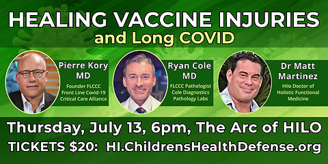Healing Vaccine Injuries and Long COVID in Hilo, Hawaii