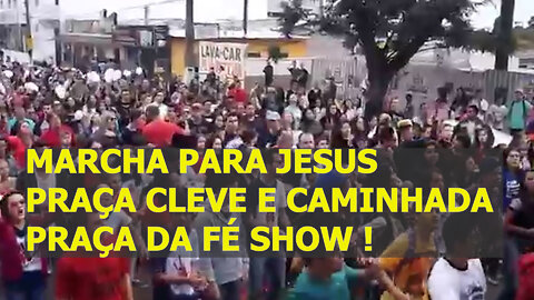 NESTE SÁBADO TEM MARCHA PARA JESUS EM GUARAPUAVA