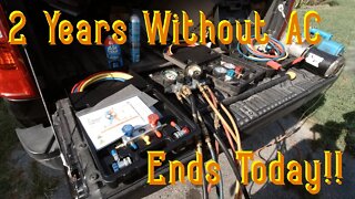 2 Years Without AC In the Cummins Allison Truck Ends TODAY