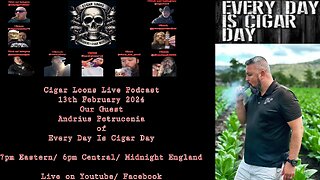 Cigar Loons Live Podcast Andrius Every Day Is Cigar Day