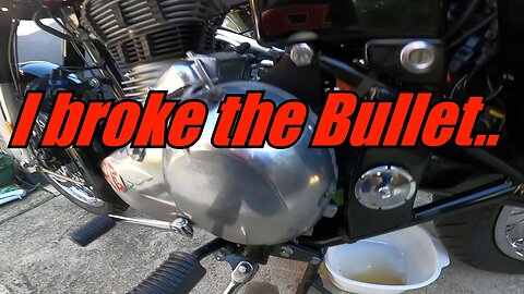 How to break a Royal Enfield Bullet 500.