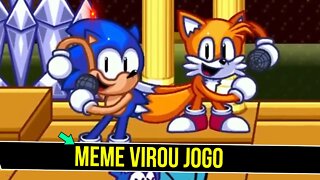 MEME do Sonic dançando virou JOGO - Sonic and Tails Dancing Meme #shorts