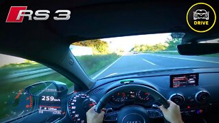 Audi RS3 POV Drive on AUTOBAHN