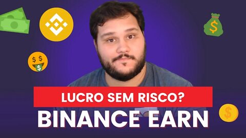 Binance Earn tutorial passo a passo. Lucro sem risco?