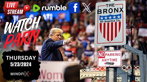 🥳LIVE - Trump Rally in the Bronx "WATCH PARTY" 6pm EST Start.