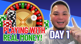 $3,000 Challenge: I Played Roulette With Real Money! (Day 1)