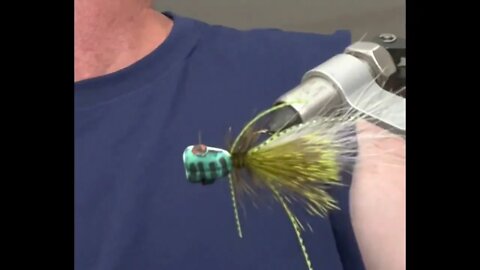#6 Hook Froggy Fly Popper fly tying with special technique
