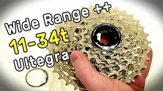 Wiiide Range 11-34t Shimano Ultegra / XT cs-hg800 Cassette Weight and Feature Review