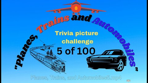 Planes Trains and Automobiles Trivia Puzzle 5 of 100