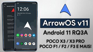 ArrowOS ROM v11 July Update | Android 11 | DESEMPENHO MÁXIMO COM POUCO USO DE RAM!