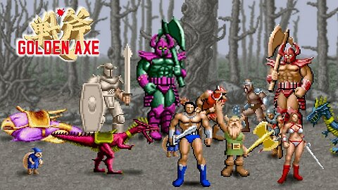 FIRST PLAY: Golden Axe on the Sega Genesis with Commentary (Newbie Gameplay)