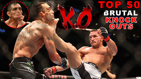 Top 50 BRUTAL UFC KNOCKOUTS 2023 So Far in MMA History