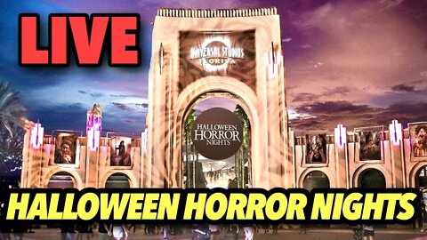 Live: Halloween Horror Nights 31 Universal Studios Orlando 2022