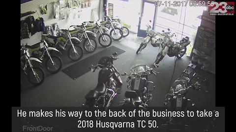 Adventure Center Powersports was broken into Tuesday morning