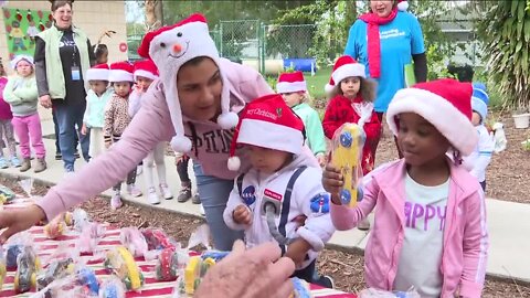 An all volunteer organization makes thousands of wooden toys to give to children in St. Petersburg