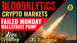 Wall Street Bitcoin FOMO FIZZLES! Bull Run Busted or Bounce Back? | LIVE Analysis!