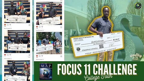 How Can I Be Considered for a $1,500 Scholarship? Watch and Join the FOCUS11 Challenge College Tour!