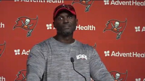 ‘We Don’t Look At Color’: Bucs Coach Destroys Woke Reporters