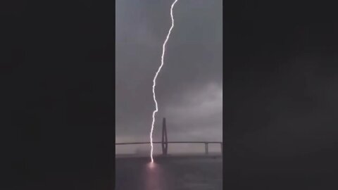 Lightning Strike on the Cooper River, SC