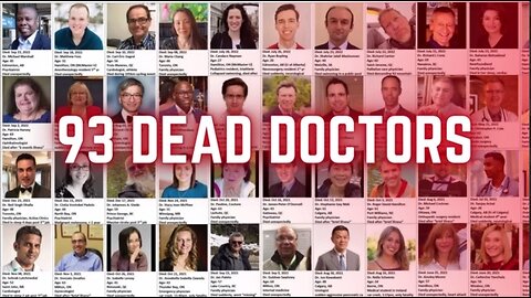 WARNING: 93 Canadian Doctors Dead. "It's not just unusual. It's unheard of."