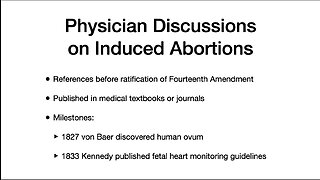 Physician Discussions on Induced Abortions in the 19th Century