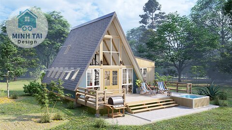 Small House Design Ideas - A Frame House - Minh Tai Design 27