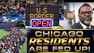 Chicago Migrant Crisis - Protest Against Chicago Migrants !!!