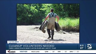 Volunteers needed for cleanup along Lake St. Clair, Clinton River
